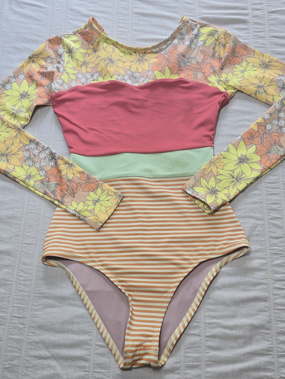 Seea Hermosa One Piece Rashguard Suit Neo Women's Size Small - Picture 2 of 12